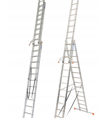 drabina aluminiowa  3×14  10,90m